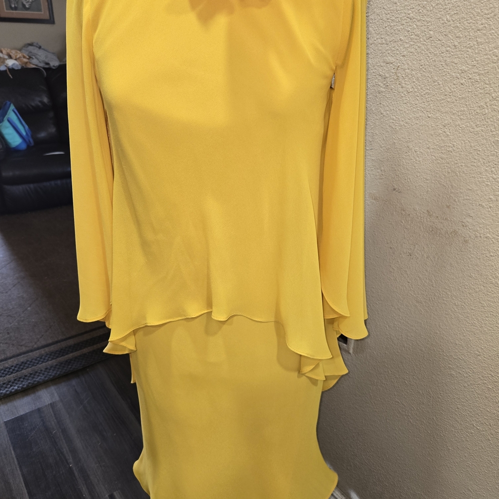 Ralph Lauren Yellow Dress - Picture 2 of 5